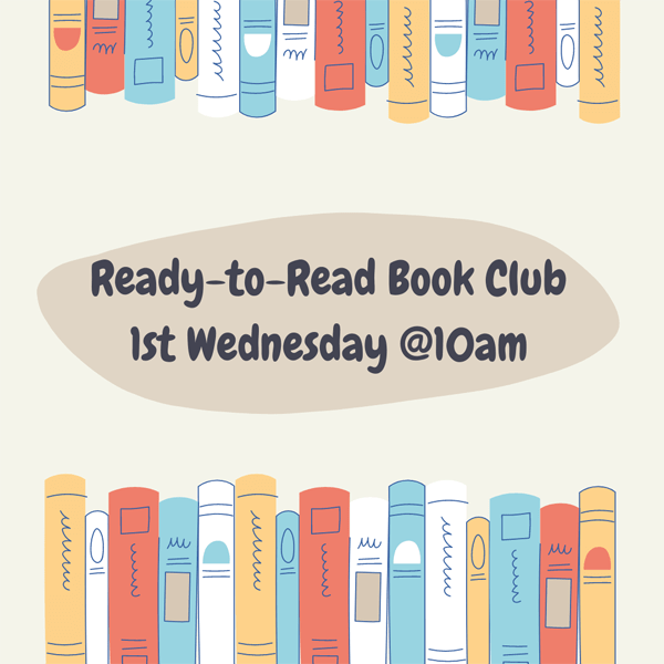 Wellness Wednesday —Ready-to-Read Book Club, (Est. 2005) — 1st Wednesday @10:00AM Join the Leeds Jane Culbreth Library Book Club. This group of book lovers know the secret of how to sustain a book club. Come and make new friends and be a part of THE book club of the Library.