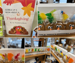 The library is open until 1pm today so drop by and get your Thanksgiving Family Kit to enjoy the holidays together! #ThanksgivingFamilyKits #ThingsToDoForThanksgiving #Games #books #goodies #leedsalabama Leeds Jane Culbreth Library